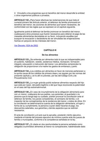 Código del menor   decreto 2737 de 1989