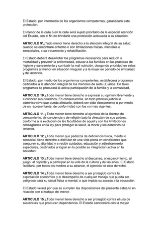 Código del menor   decreto 2737 de 1989