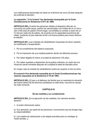 Código del menor   decreto 2737 de 1989