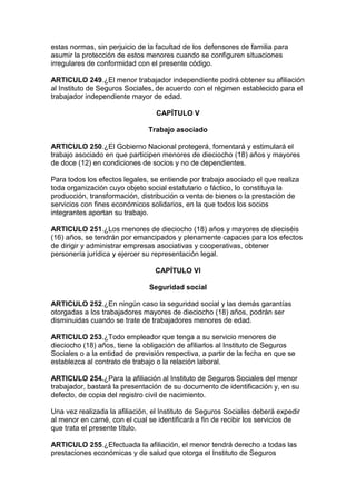 Código del menor   decreto 2737 de 1989