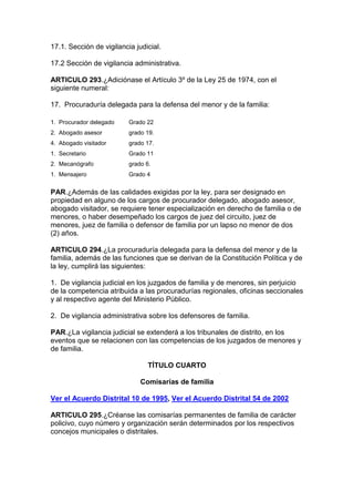 Código del menor   decreto 2737 de 1989