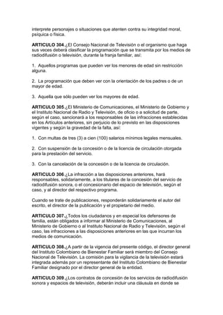 Código del menor   decreto 2737 de 1989