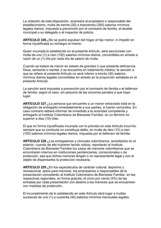 Código del menor   decreto 2737 de 1989