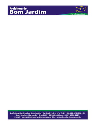 Código de Postura de Bom Jardim   MA