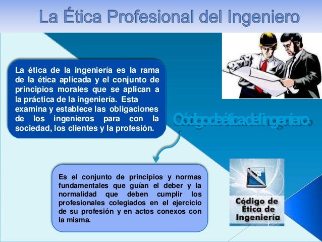Codigo De Etica Profesional Del Ingeniero En Gestion Empresarial Pdf