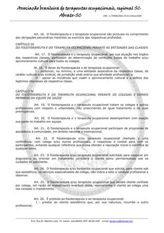 Código de ética profissional