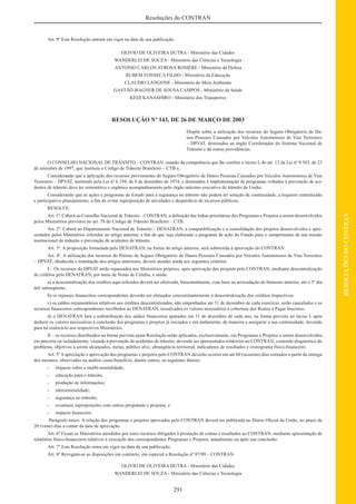 Código de Transito Brasileiro e Legislacao Complementar
