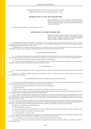 Código de Transito Brasileiro e Legislacao Complementar