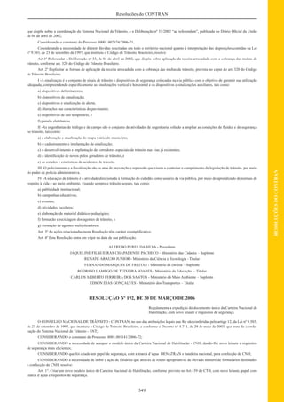 Código de Transito Brasileiro e Legislacao Complementar