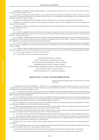 Código de Transito Brasileiro e Legislacao Complementar