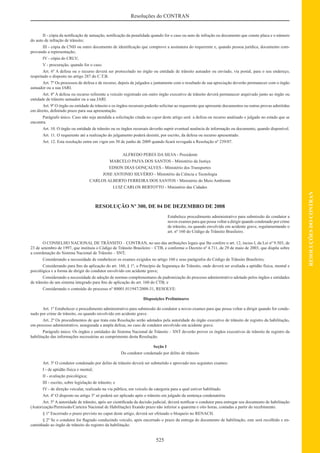 Código de Transito Brasileiro e Legislacao Complementar