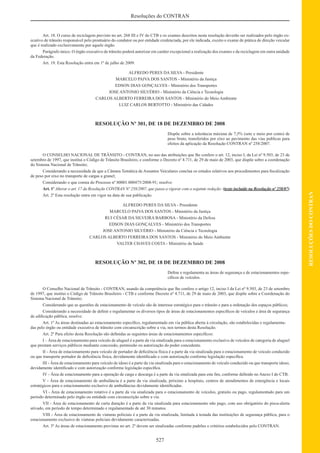 Código de Transito Brasileiro e Legislacao Complementar
