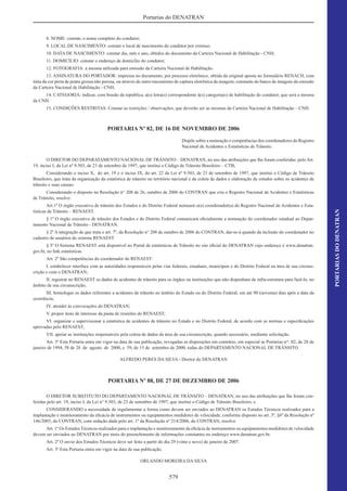 Código de Transito Brasileiro e Legislacao Complementar