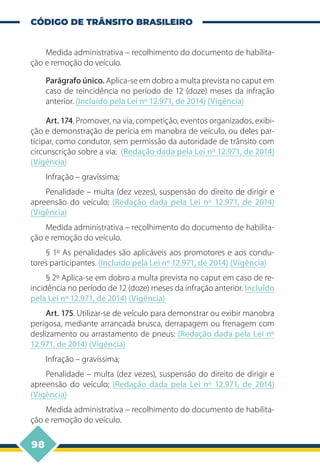 código de trânsito brasileiro | PDF