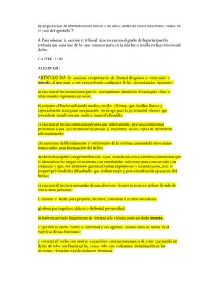 Código Penal de Cuba. www.iestudiospenales.com.ar