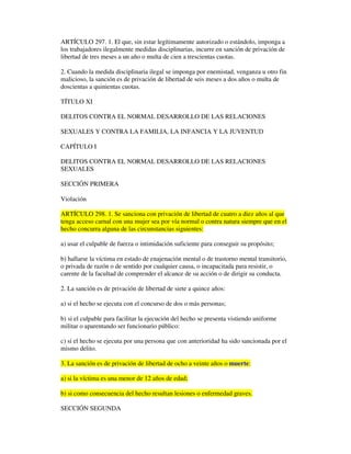 Código Penal de Cuba. www.iestudiospenales.com.ar