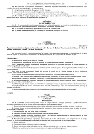 Código tributário municipal ribeirão preto