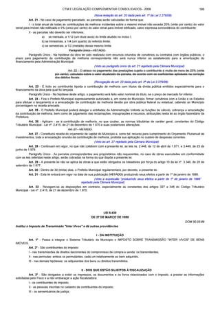 Código tributário municipal ribeirão preto