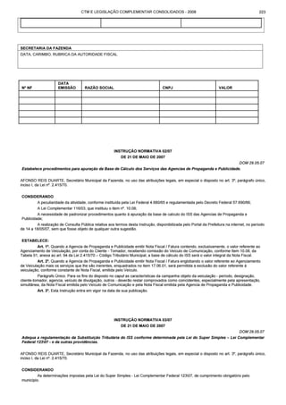 Código tributário municipal ribeirão preto