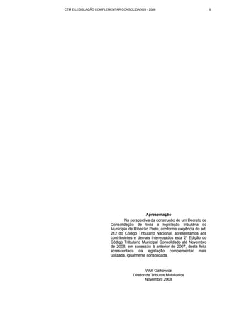 Código tributário municipal ribeirão preto