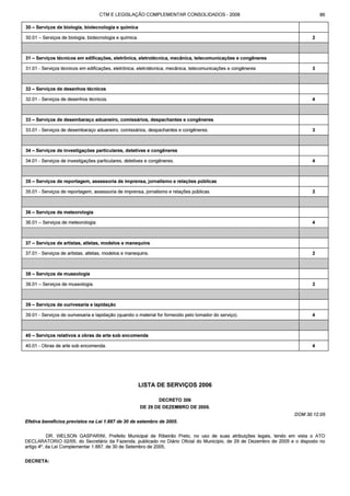 Código tributário municipal ribeirão preto