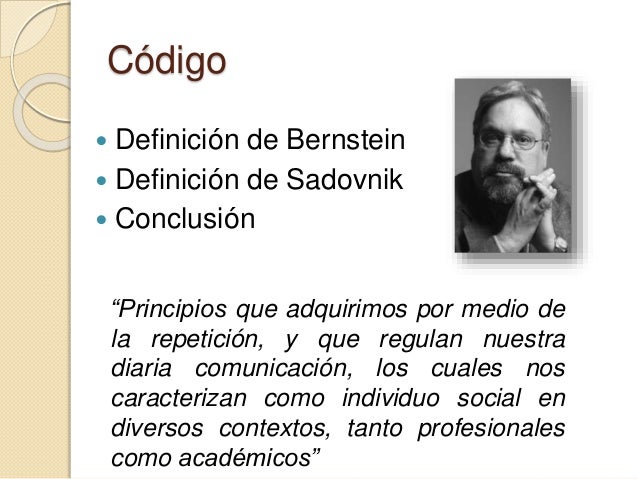 Bernstein Codigos Linguisticos