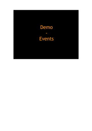 Demo
-
Events
 