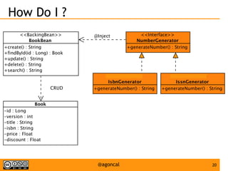 20@agoncal
How Do I ?
 