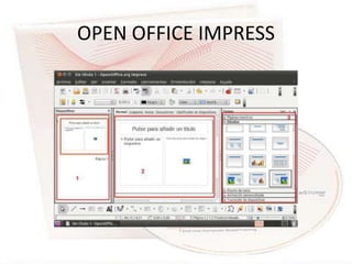 OPEN OFFICE IMPRESS
 