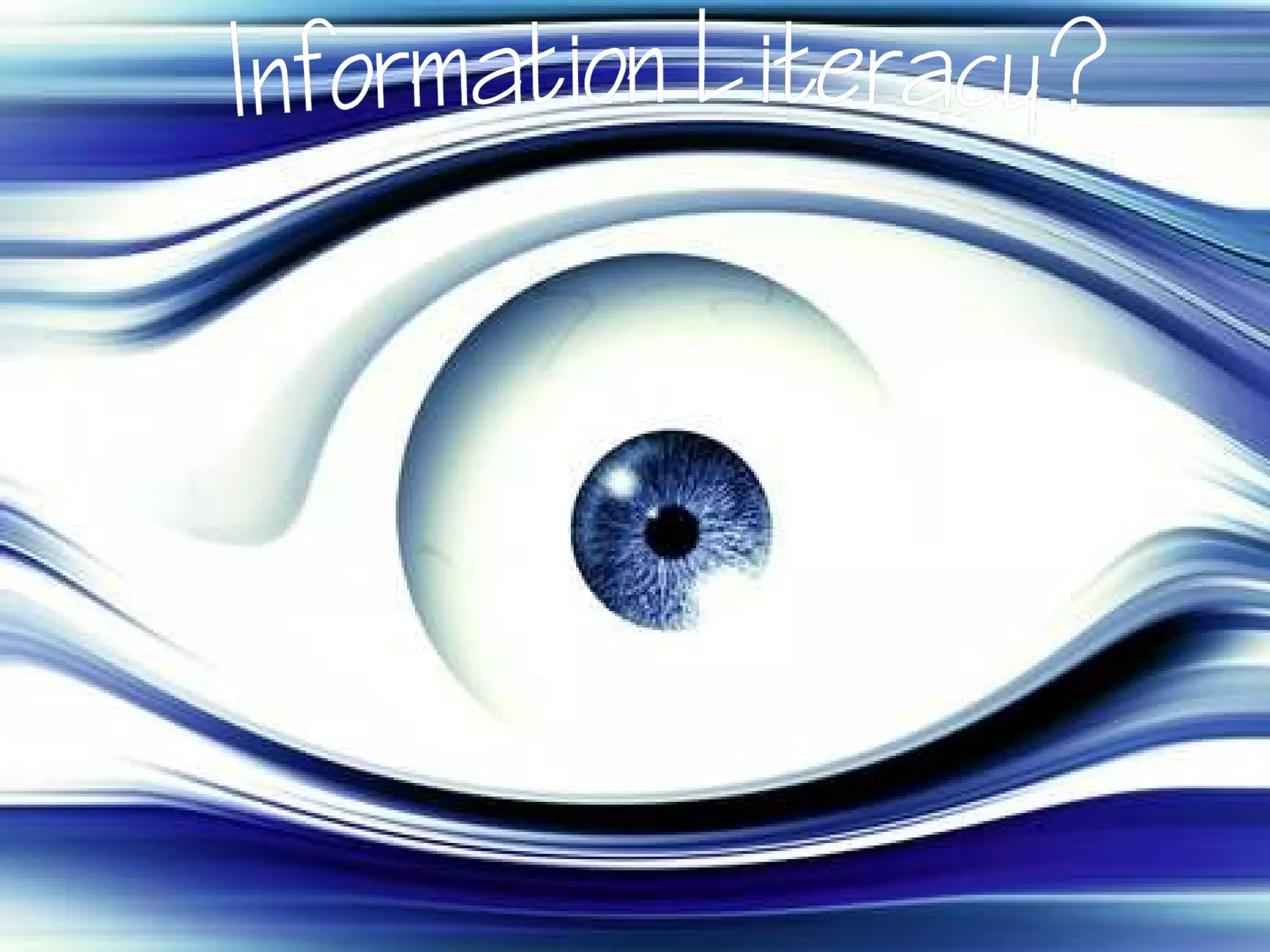 Information literacies 