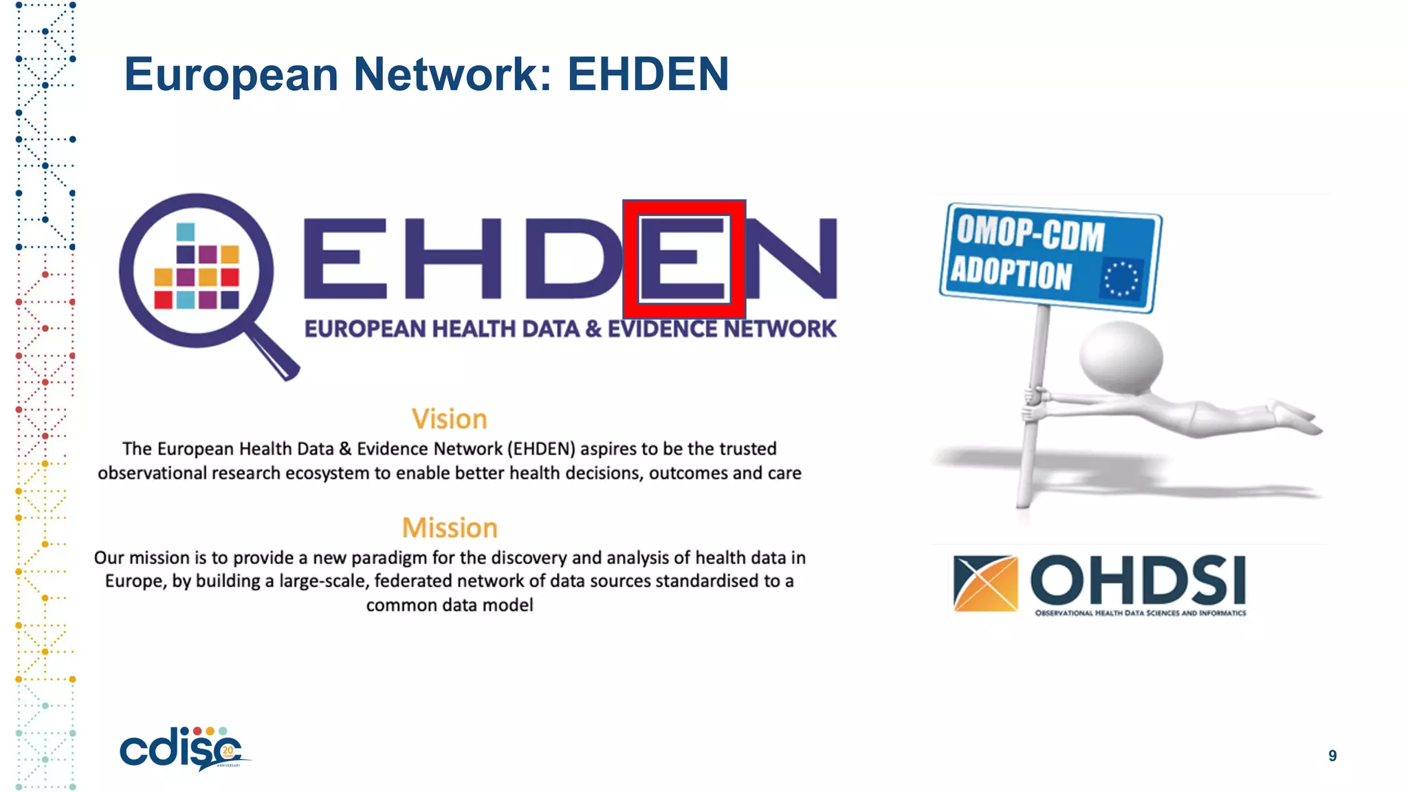 9
European Network: EHDEN
 