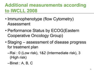 Iwcll Guidelines 2025 – Chronic Lymphocytic Leukemia Guidelines – OSUC