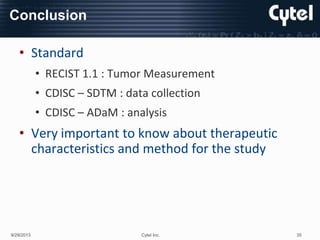 Recist Ecrf Cdisc Split CDISC journey using RECISIT 1.1 | PPTX
