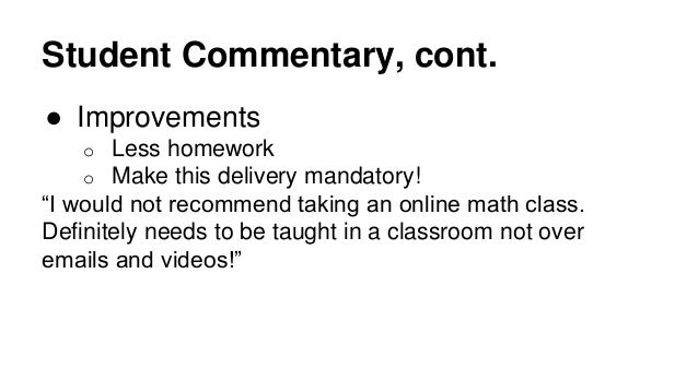 online college algebra course