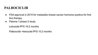 Cdk 4-6 inhibitors in breast cancer with their unique features and ...