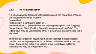 Reportable Quality Rq CDL 9 HAZARDOUS MATERIALS 1.pptx