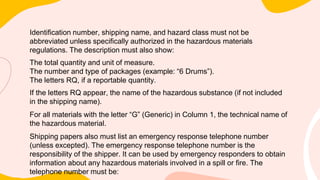 Reportable Quality Rq CDL 9 HAZARDOUS MATERIALS 1.pptx