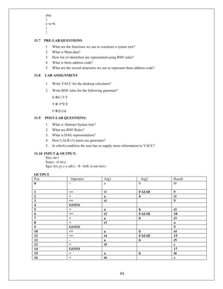 Cd lab manual | PDF