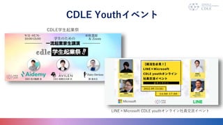 CDLE Youth٥
LINEMicrosoft CDLE youth饤T٥
CDLEѧI
 