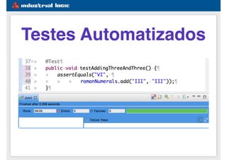 #1e5d91
Testes Automatizados
 