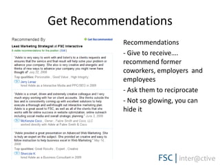  Ask For and Make Recommendations