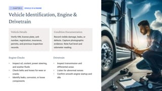 CDL Pre-Trip Inspection with eAuditor Audits & Inspections | PDF