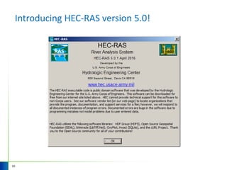 Hec Ras 25 ASFPM 2016: Applications of 2D Surface flow Modeling in the New HEC-RAS ...