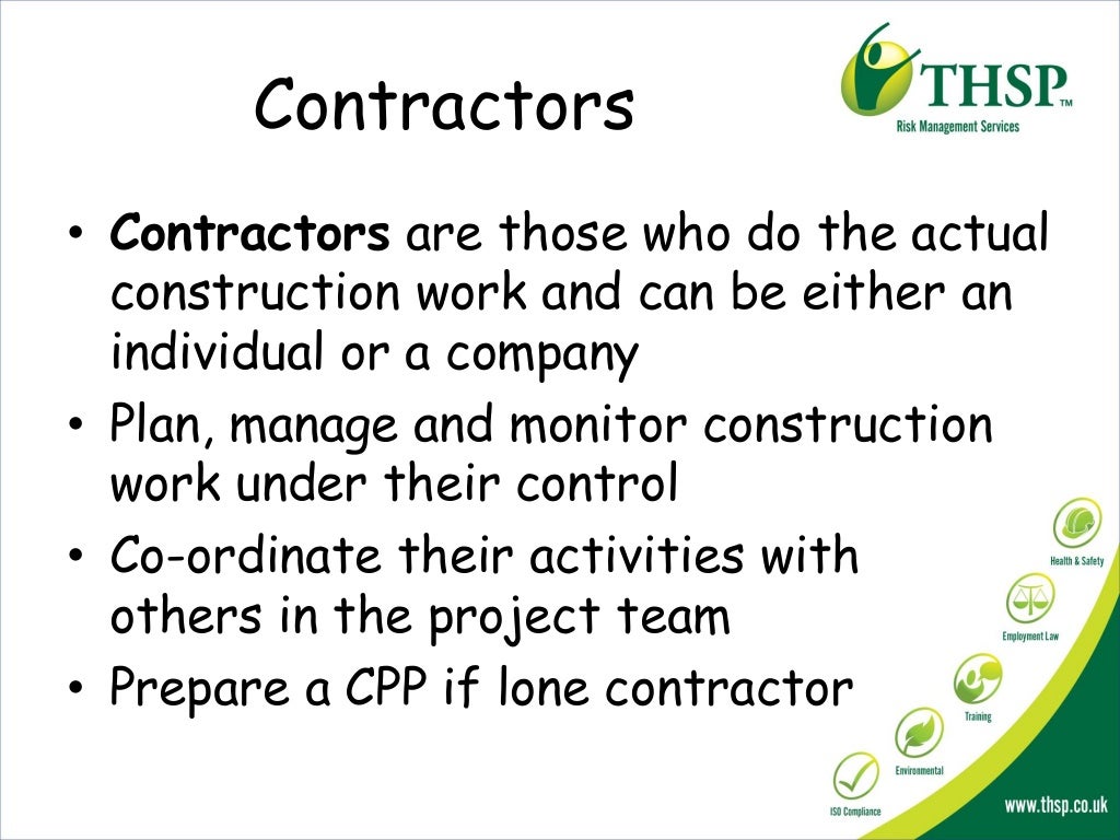 Construction Design And Management Regulations CDM 2015