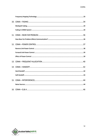 Cdma tutorial | PDF