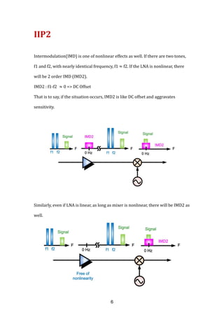 Imd2 Testing CDMA Zero-IF Receiver Consideration | PDF