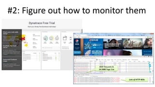 #2: Figure out how to monitor them
 
