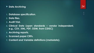 CLINICAL DATA MANGEMENT (CDM) | PPT