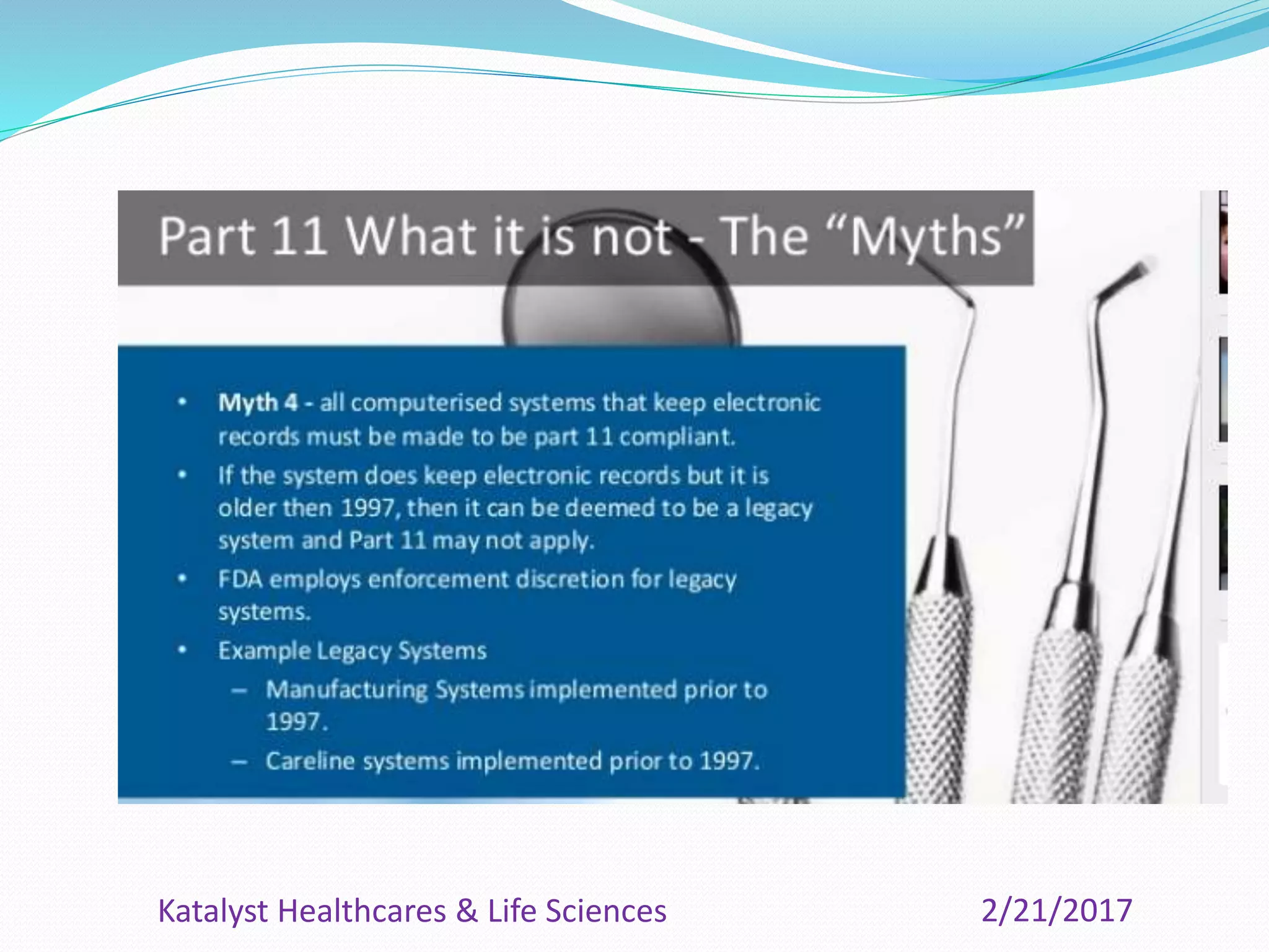 2/21/2017Katalyst Healthcares & Life Sciences
 