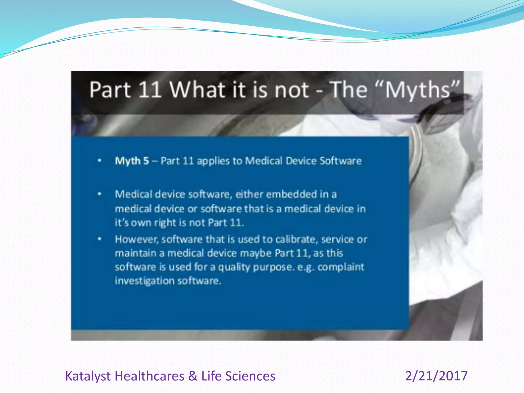 2/21/2017Katalyst Healthcares & Life Sciences
 
